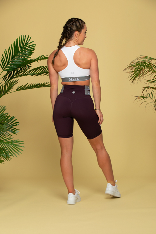 Statement Bike Short (Plum)