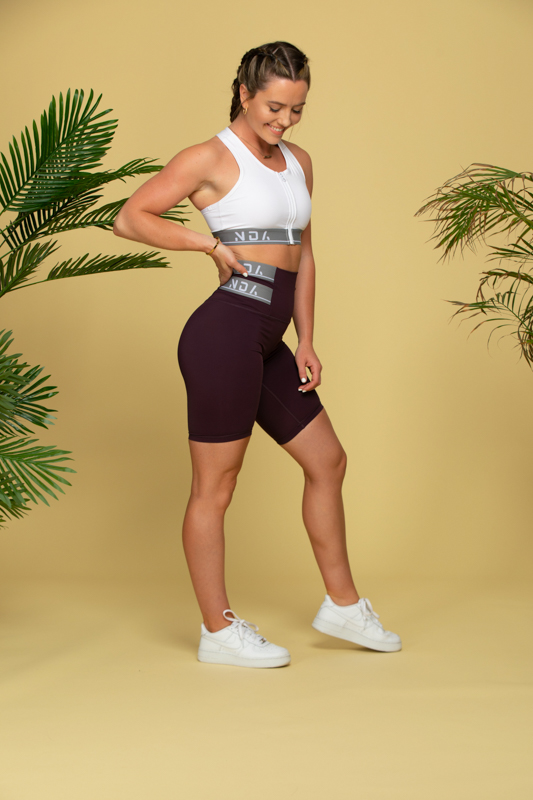 Statement Bike Short (Plum)