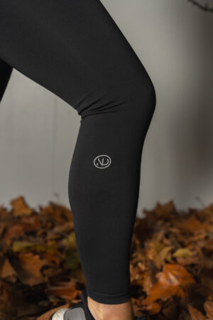 Fleece Lined Leggings (Black)