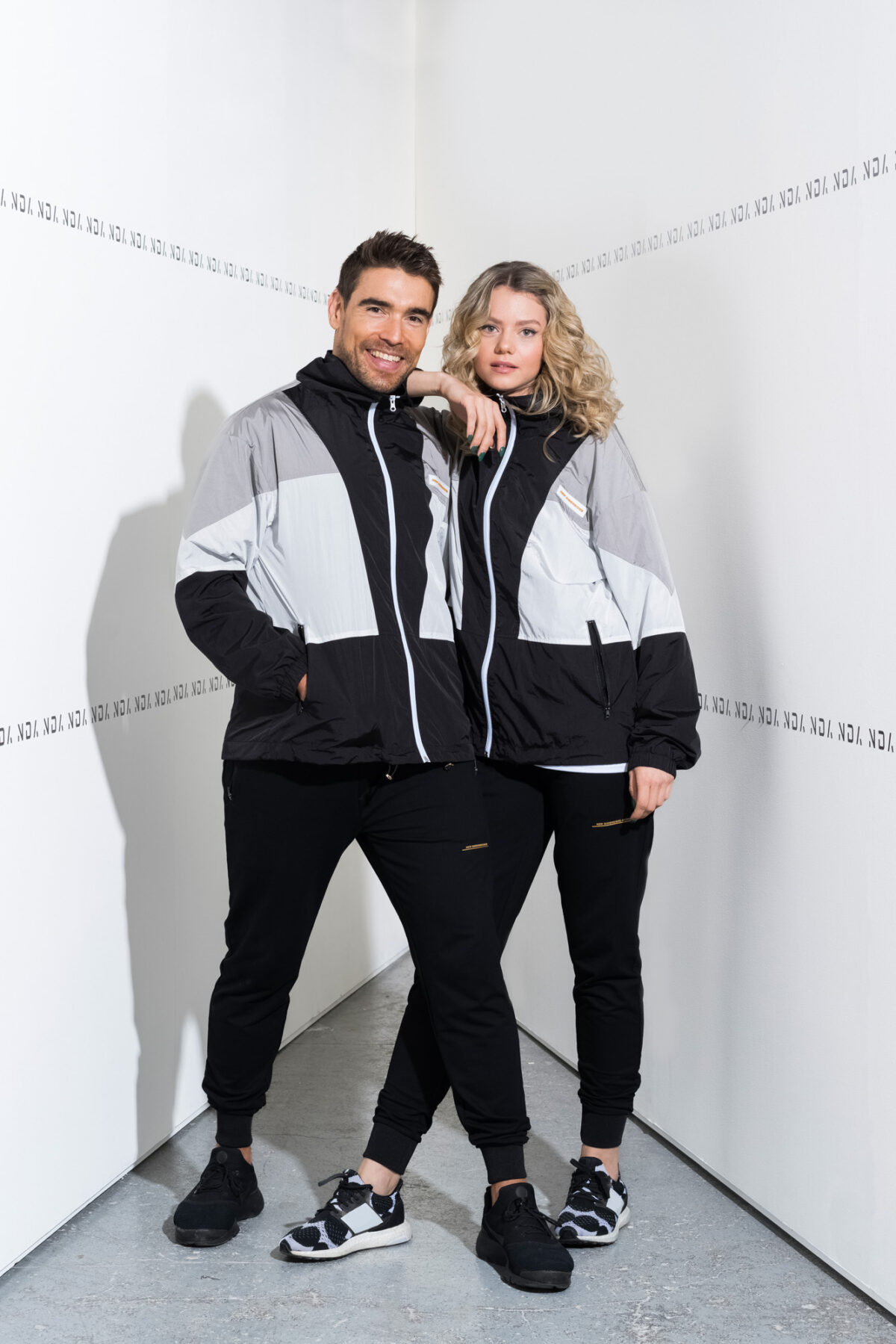 This jacket is a stylish unisex relaxed retro style jacket. The perfect layer to take you from the gym to the streets. Specifically designed with a woven fabric that keeps breezy gusts at bay. Ready for a walk in the city after a morning workout? You’ll look fresh and authentic every step of the way.