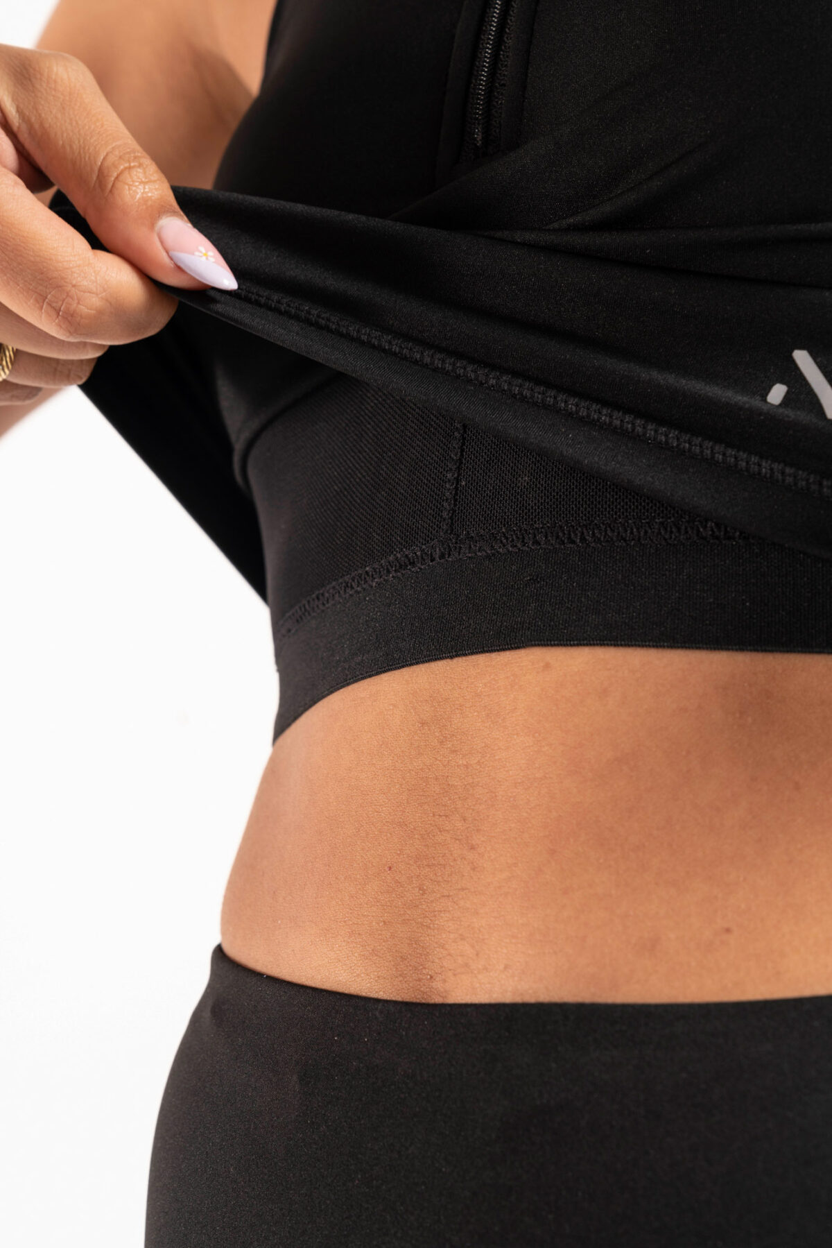 Bringing versatility to your upper wear. Our Adapt 1/4 Zip Top (Black) has a built in under bra to bring a 2 in 1 concept.