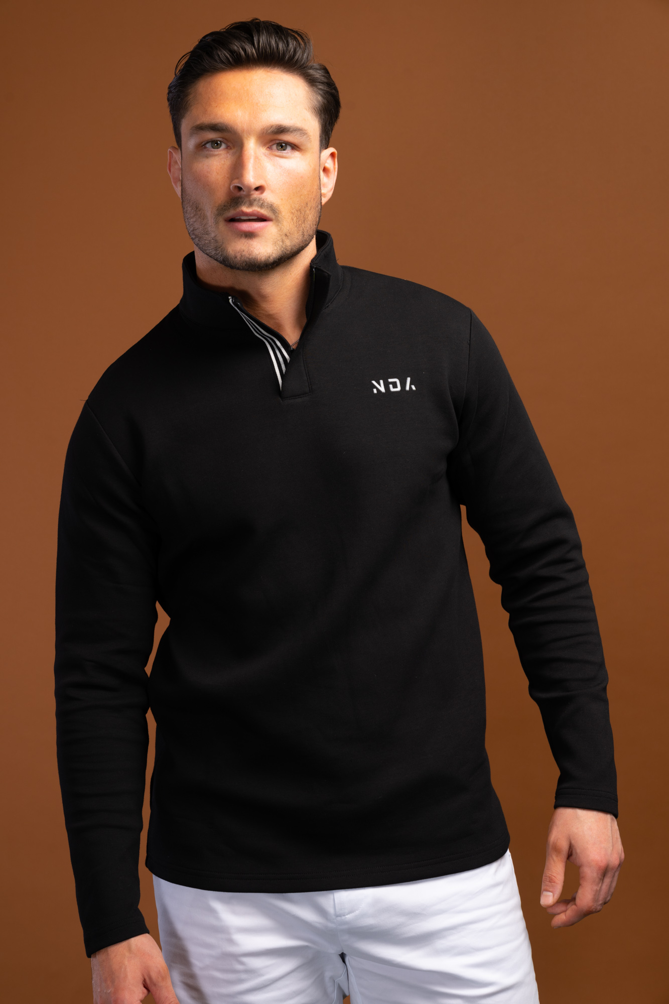 Tempo Golf 1/4 Zip (Black)