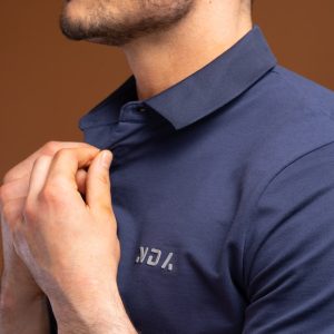Tailored to move! This Tempo Golf Polo (Navy) is engineered for the movement and performance requirements of golf, it’s crafted in a cotton and spandex mix for a light wear with a soft feel. With a classic design, updated here with a modern, sportive 3-button neckline and textured trims. Pair with casual trousers and trainers for a relaxed weekend look whilst perfecting your swing.