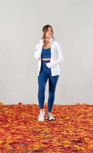 Elevate Zip Jacket (White)