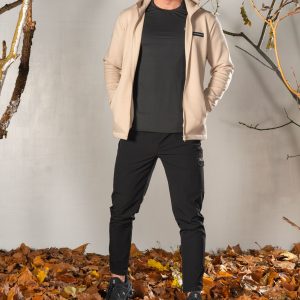 Deluxe Men’s Hoodie (Beige), crafted with our exclusive deluxe material for a truly luxurious and functional experience. This ultra modern hoodie is designed to elevate your style and provide ultimate comfort. Our deluxe material has a unique scuba-like texture that will make you stand out from the crowd.