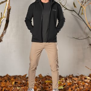 Deluxe Men’s Hoodie (Black), crafted with our exclusive deluxe material for a truly luxurious and functional experience. This ultra modern hoodie is designed to elevate your style and provide ultimate comfort. Our deluxe material has a unique scuba-like texture that will make you stand out from the crowd.