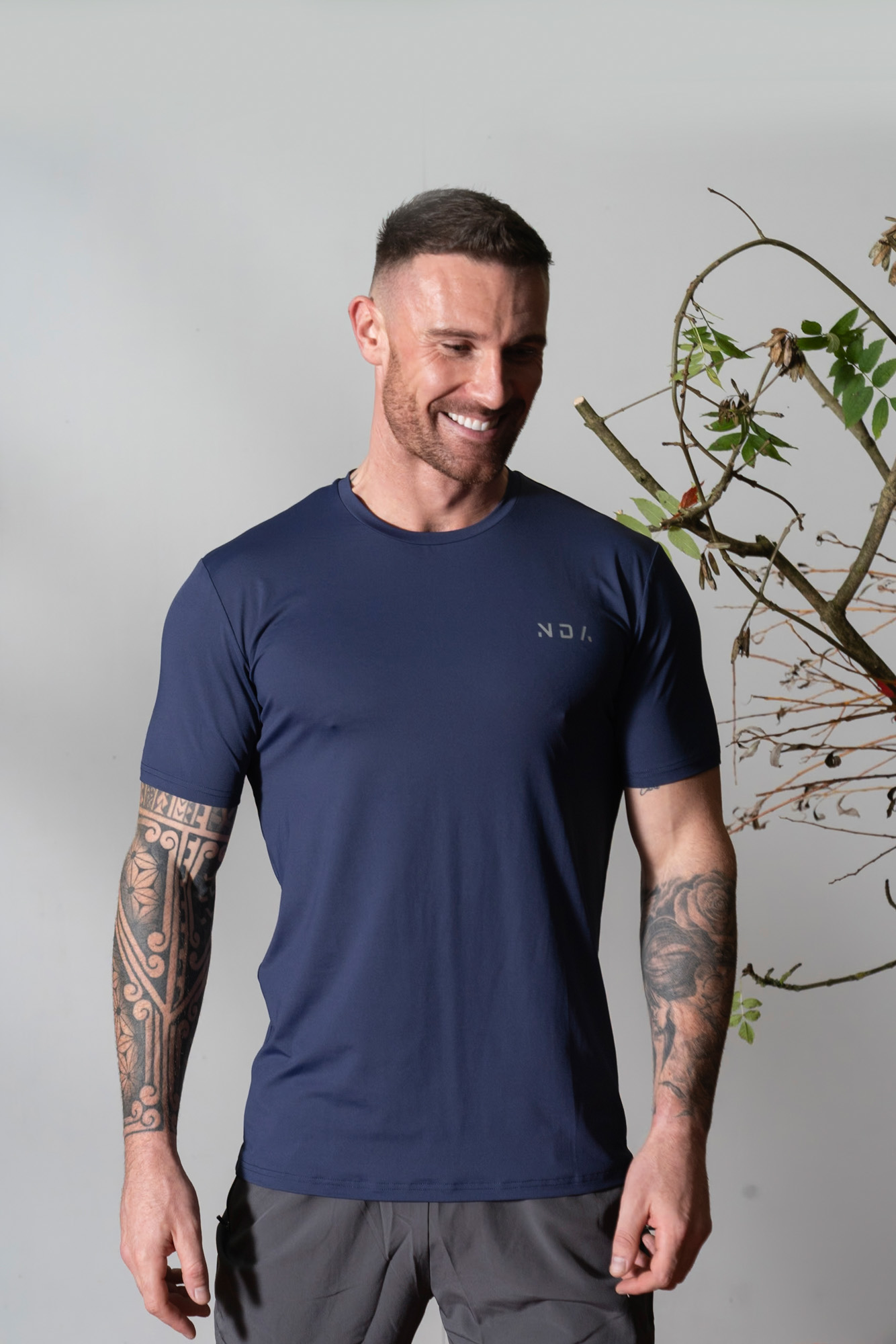 Elevate Training Tee (Navy)