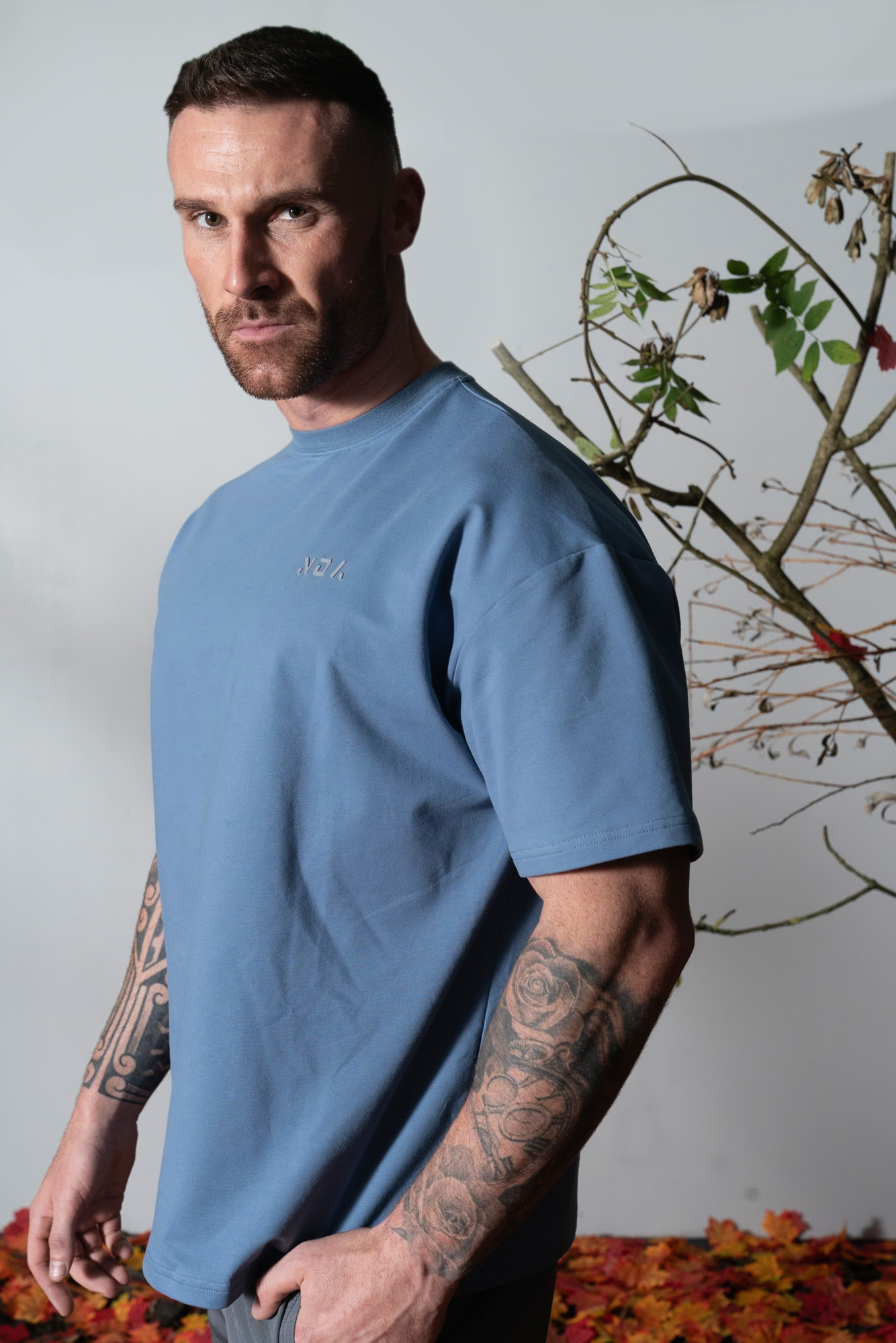 Elevate Oversize Tee (Parisian Blue)