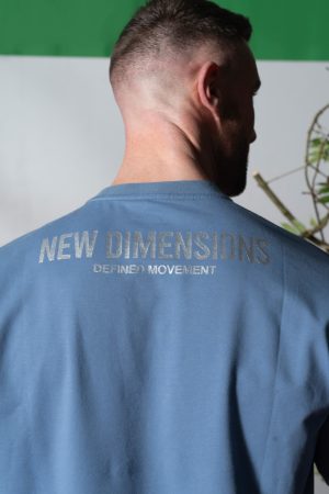 Elevate Oversize Tee (Parisian Blue). Crafted from premium cotton. Its oversize fit allows for freedom of movement. Push yourself to the limit in style.