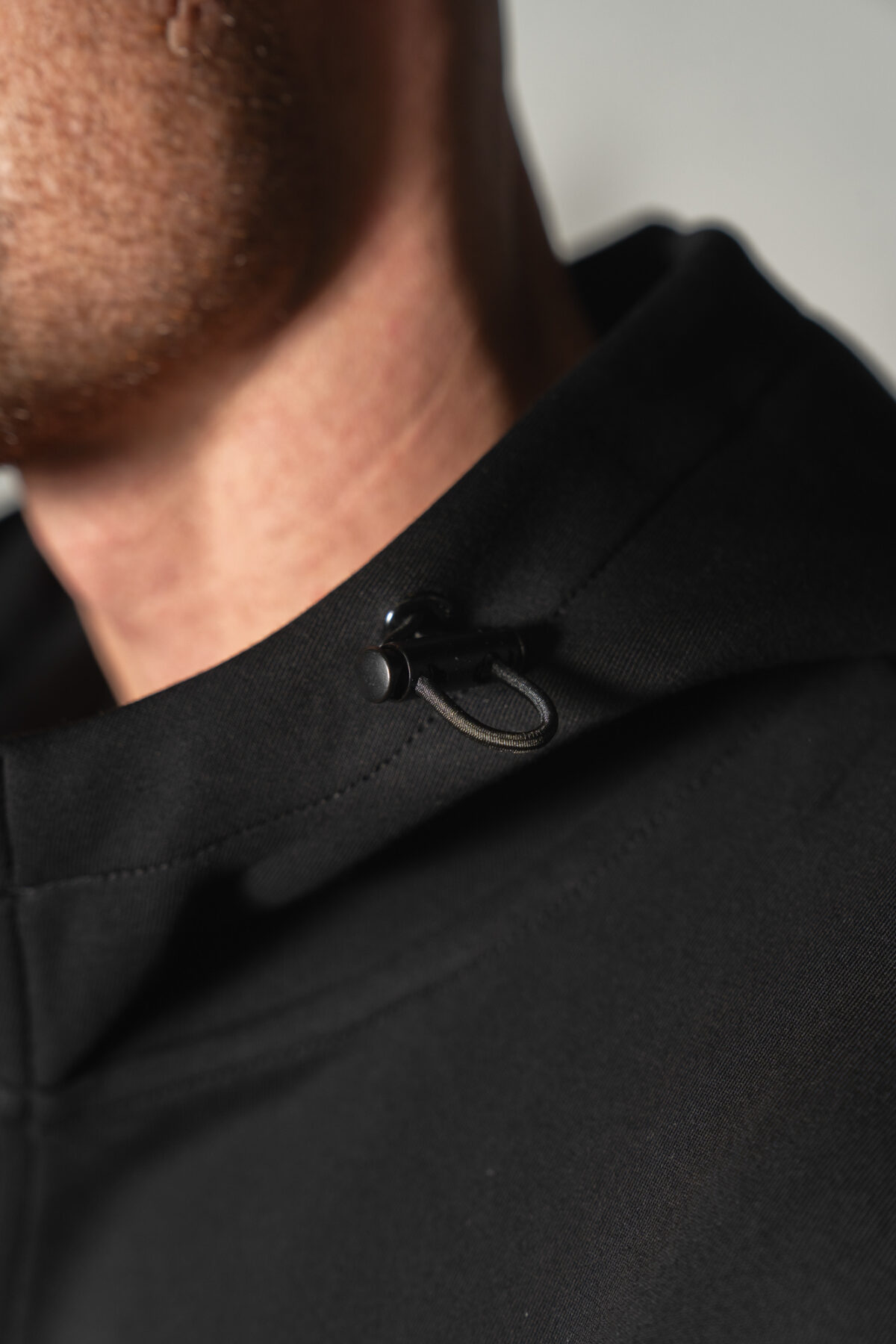 Deluxe Men’s Hoodie (Black), crafted with our exclusive deluxe material for a truly luxurious and functional experience. This ultra modern hoodie is designed to elevate your style and provide ultimate comfort. Our deluxe material has a unique scuba-like texture that will make you stand out from the crowd.