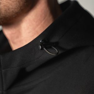 Deluxe Men’s Hoodie (Black), crafted with our exclusive deluxe material for a truly luxurious and functional experience. This ultra modern hoodie is designed to elevate your style and provide ultimate comfort. Our deluxe material has a unique scuba-like texture that will make you stand out from the crowd.