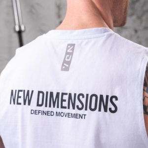 The Benchmark Tank Top (White) is designed to keep you cool and comfortable in any situation. The cotton blend material is soft and breathable, allowing air to circulate freely and keeping you cool. The stretch in the material ensures you can move without feeling restricted. The sleeveless design and high neckline give you a stylish look, while the lightweight material won’t weigh you down.