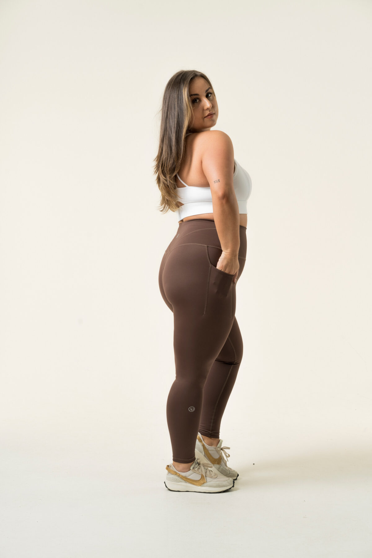 New & Improved Fleece Lined Leggings 2.0 (Cocoa) have landed just in time for the winter months. With a sleek look and warm cozy feel. Perfect for your outdoor activities or those who seek that extra warmth. Soft to touch, these leggings have been lined with thin fleece that is thermal yet breathable.