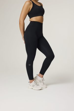 Our Compression 2.0 Legging (Black) offers you Ultra High Waist, Squat proof and a Compressive material that literally feels like a second skin and it performs better the harder you work. Suitable for the highest intensity workouts to take the dog for a walk. With our new thicker material and extra spandex our Compression 2.0 is one of our most flattering leggings for all shapes and sizes.