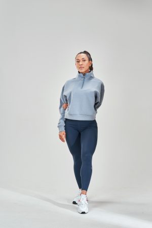 Stay comfortable and stylish during your outdoor adventures with our premium Relaxed Fit ¼ Zip (Steel Grey). Made from high-quality fabric, this pullover features a long collar with a convenient 1/4 zip for easy layering and ventilation.