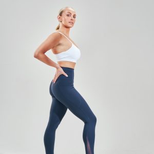 Introducing our Rise High Waisted Legging (Navy), the perfect addition to your activewear collection for the upcoming Spring/Summer season. These leggings are designed with two side pockets, allowing you to carry your essentials such as your phone, keys, or cards with you wherever you go.