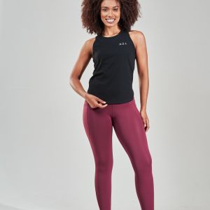 Introducing the Rise Vest Top (Black), a must-have addition to your activewear collection. Crafted with a blend of 95% Cotton and 5% Spandex, this top offers a perfect balance of comfort and stretch for your active lifestyle.