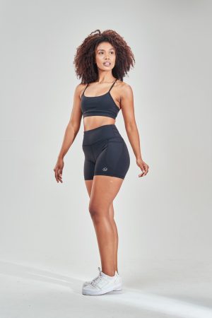 Introducing our Rise 5 inch Shorts (Black), the perfect blend of style and functionality for all your active needs. Crafted with a comfortable and stretchy fabric, these shorts are designed to move with you during your workout or outdoor adventures.