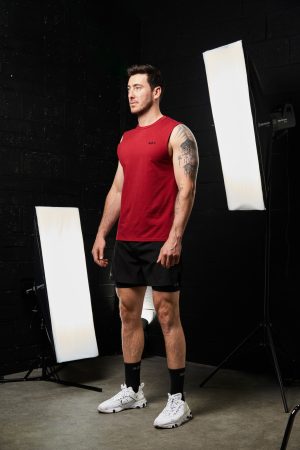 Elevate your workout wardrobe with the Provec Tank Top (Burgundy). Designed for ultimate comfort and performance, this tank top is crafted from a premium cotton blend that is soft to the touch and incredibly breathable. Whether you're hitting the gym, going for a run, or just enjoying a casual day out, the Provec Tank Top ensures you stay cool and comfortable.