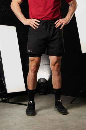Introducing the Hybrid Shorts (Black), the ultimate fusion of style, comfort, and performance. Engineered for versatility, these lightweight shorts are designed to meet the demands of your active lifestyle. Featuring a unique two-layer construction, the Hybrid Shorts combine a loose-flowing outer layer with a supportive bike short underneath, ensuring you stay comfortable and unrestricted during any activity.