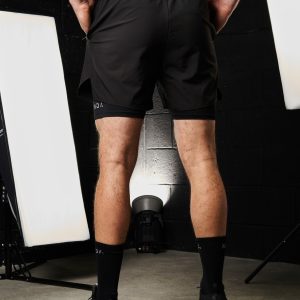 Introducing the Hybrid Shorts (Black), the ultimate fusion of style, comfort, and performance. Engineered for versatility, these lightweight shorts are designed to meet the demands of your active lifestyle. Featuring a unique two-layer construction, the Hybrid Shorts combine a loose-flowing outer layer with a supportive bike short underneath, ensuring you stay comfortable and unrestricted during any activity.