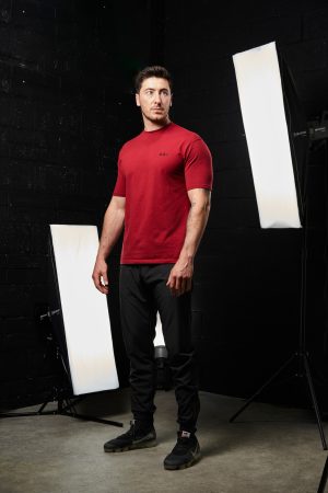 Crafted from a high-quality cotton blend, the Provec Tee (Burgundy) offers unparalleled softness and breathability. The fabric allows air to circulate freely, keeping you cool and comfortable no matter how intense your day gets. Its lightweight construction ensures you won't feel weighed down, while the slight stretch in the material provides full range of motion, so you can move freely and confidently.