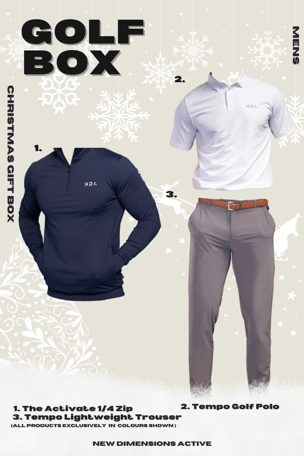 Men's Golf Box - The Perfect Christmas Gift