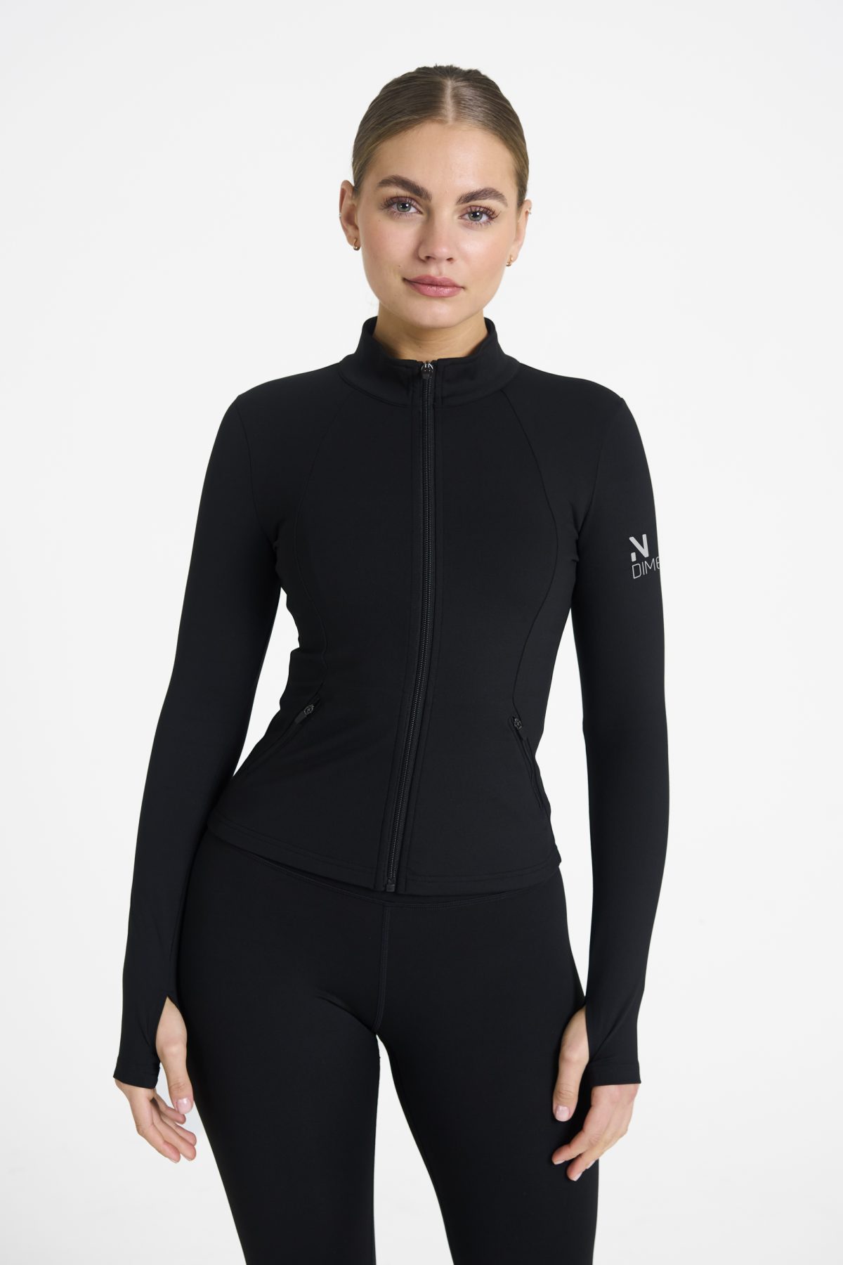 Elevate your activewear game with the Legacy Zip Jacket (Black), designed for those who value movement, support, and unmatched comfort. Crafted from a premium blend of 75% Nylon and 25% Spandex, this jacket offers a lightweight yet durable feel that keeps you supported during any activity.