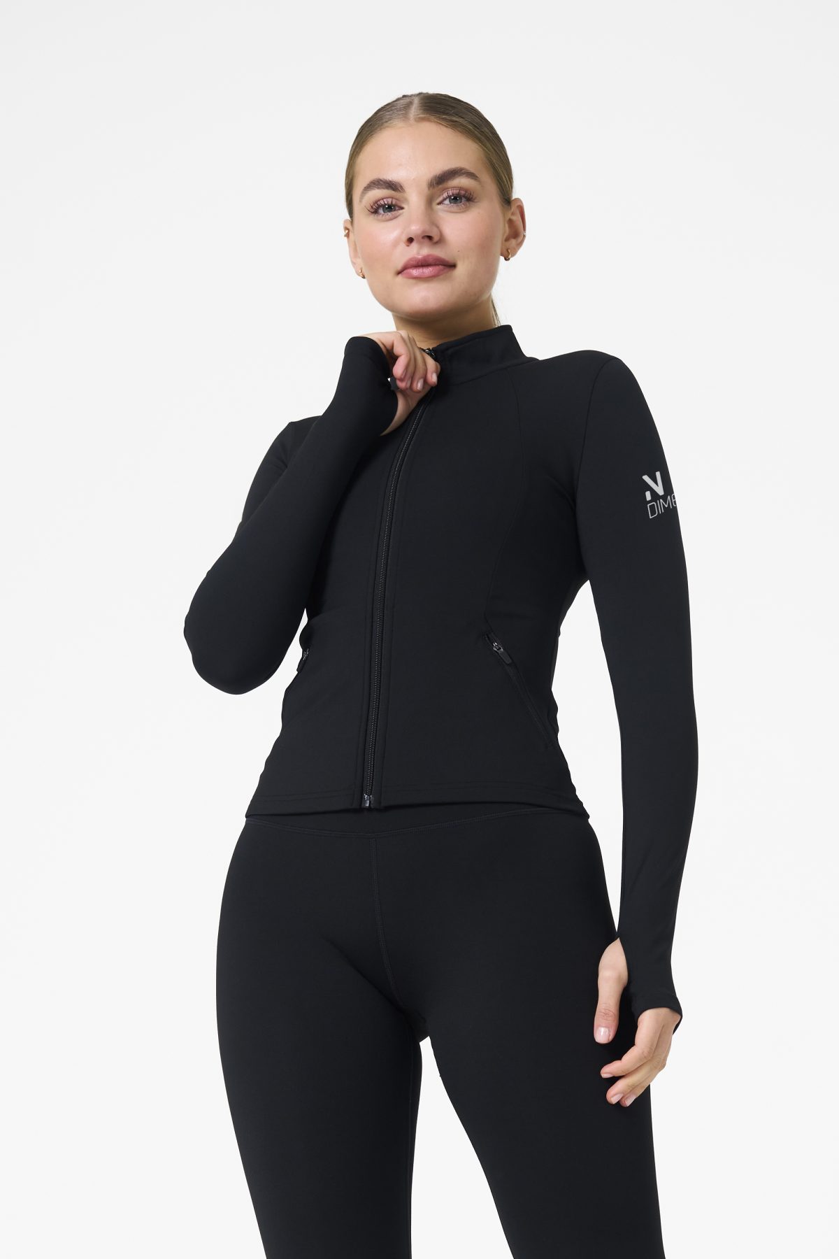 Elevate your activewear game with the Legacy Zip Jacket (Black), designed for those who value movement, support, and unmatched comfort. Crafted from a premium blend of 75% Nylon and 25% Spandex, this jacket offers a lightweight yet durable feel that keeps you supported during any activity.