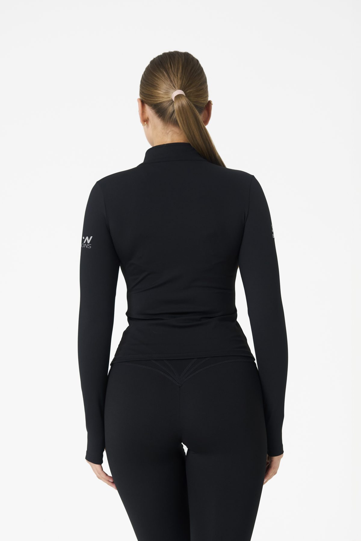 Elevate your activewear game with the Legacy Zip Jacket (Black), designed for those who value movement, support, and unmatched comfort. Crafted from a premium blend of 75% Nylon and 25% Spandex, this jacket offers a lightweight yet durable feel that keeps you supported during any activity.