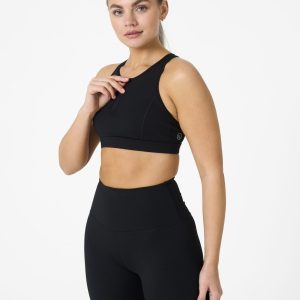 Elevate your workout wardrobe with the Legacy Zip Bra (Black) from our Legacy Activewear Collection. Designed for movement, support, and ultimate comfort, this sports bra combines functionality with trend-forward style.
