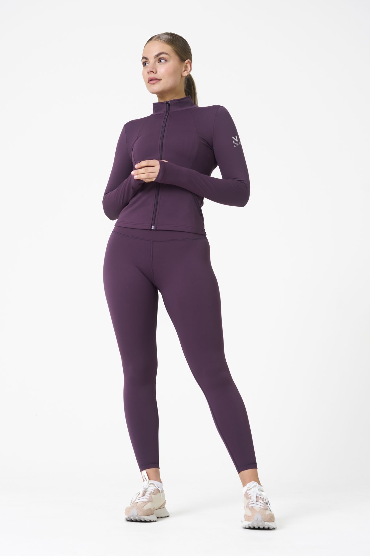 Elevate your activewear game with the Legacy Zip Jacket (Plum), designed for those who value movement, support, and unmatched comfort. Crafted from a premium blend of 75% Nylon and 25% Spandex, this jacket offers a lightweight yet durable feel that keeps you supported during any activity.