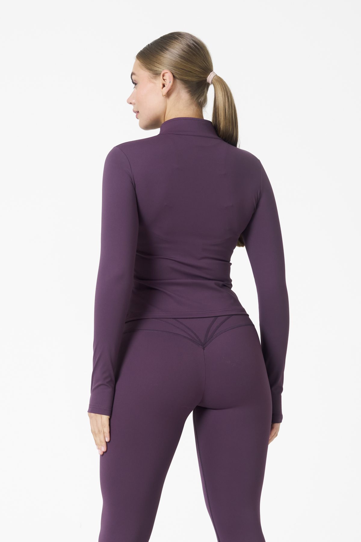 Elevate your workout wardrobe with the Legacy Legging (Plum), designed to empower every movement. Part of our Legacy Activewear Collection, these leggings combine superior support, unmatched comfort, and timeless style. Featuring a high-waisted fit with a flat-line drawstring for adjustable comfort, these leggings are crafted to stay put through every squat, lunge, and stretch. The back-enhanced detail adds a flattering finish, making these leggings a staple for both gym sessions and casual wear.