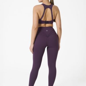 Elevate your workout wardrobe with the Legacy Legging (Plum), designed to empower every movement. Part of our Legacy Activewear Collection, these leggings combine superior support, unmatched comfort, and timeless style. Featuring a high-waisted fit with a flat-line drawstring for adjustable comfort, these leggings are crafted to stay put through every squat, lunge, and stretch. The back-enhanced detail adds a flattering finish, making these leggings a staple for both gym sessions and casual wear.