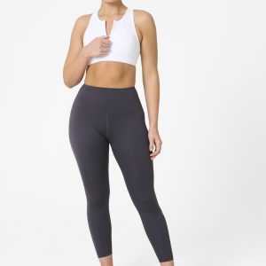 Elevate your workout wardrobe with the Legacy Zip Bra (White) from our Legacy Activewear Collection. Designed for movement, support, and ultimate comfort, this sports bra combines functionality with trend-forward style.