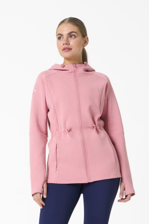 Elevate your activewear game with the Legacy Zip Hoodie (Blush Pink) from our Legacy Activewear Collection. Designed for ultimate movement, support, and comfort, this hoodie seamlessly blends practicality with style. The full-zip closure offers effortless wearability, while the adjustable hood and elasticated waist ensure a personalized fit. Perfect for your on-the-go lifestyle, it features two convenient pockets: a secure zipped pocket for essentials and a classic open pocket for quick access. The Legacy Zip Hoodie is your go-to for both functionality and trend-forward fashion.