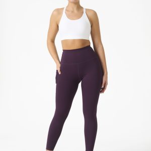 Introducing our all-new Compression 4.0 Legging (Plum) - the upgraded version of our best-selling Compression 3.0 with an exciting addition of an enhanced back detail! Designed to elevate your workout experience, these leggings offer the same incredible features you know and love, with some added enhancements.