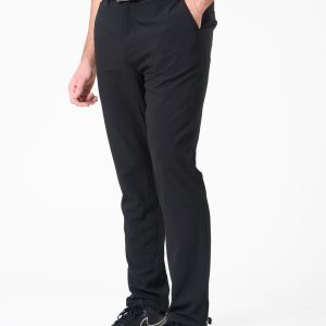 Stay sharp and comfortable, whether you're hitting the office or the golf course. The Elements Golf Trouser (Black) is designed to keep your look fresh and functional with a lightweight build ideal for warmer months. Featuring a blend of nylon and spandex, it offers exceptional stretch and freedom of movement, ensuring comfort for your swing on the course or long hours at the desk.