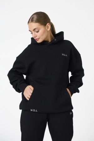 Elevate your comfort and style with the Legacy Oversize Hoodie (Black), a perfect blend of functionality and fashion. Designed for everyday wear, this hoodie is crafted with a premium fabric blend of 74% Nylon, 20% Polyester, and 20% Spandex, ensuring a luxuriously soft feel, durability, and flexibility for any activity.