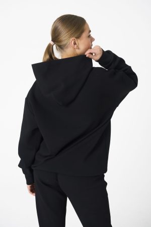 Elevate your comfort and style with the Legacy Oversize Hoodie (Black), a perfect blend of functionality and fashion. Designed for everyday wear, this hoodie is crafted with a premium fabric blend of 74% Nylon, 20% Polyester, and 20% Spandex, ensuring a luxuriously soft feel, durability, and flexibility for any activity.