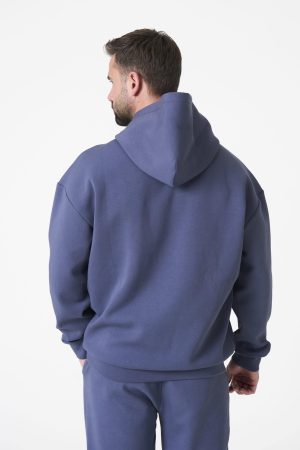 Elevate your comfort and style with the Legacy Men's Hoodie (Petrol Grey), a perfect blend of functionality and fashion. Designed for everyday wear, this hoodie is crafted with a premium fabric blend of 74% Nylon, 20% Polyester, and 20% Spandex, ensuring a luxuriously soft feel, durability, and flexibility for any activity.