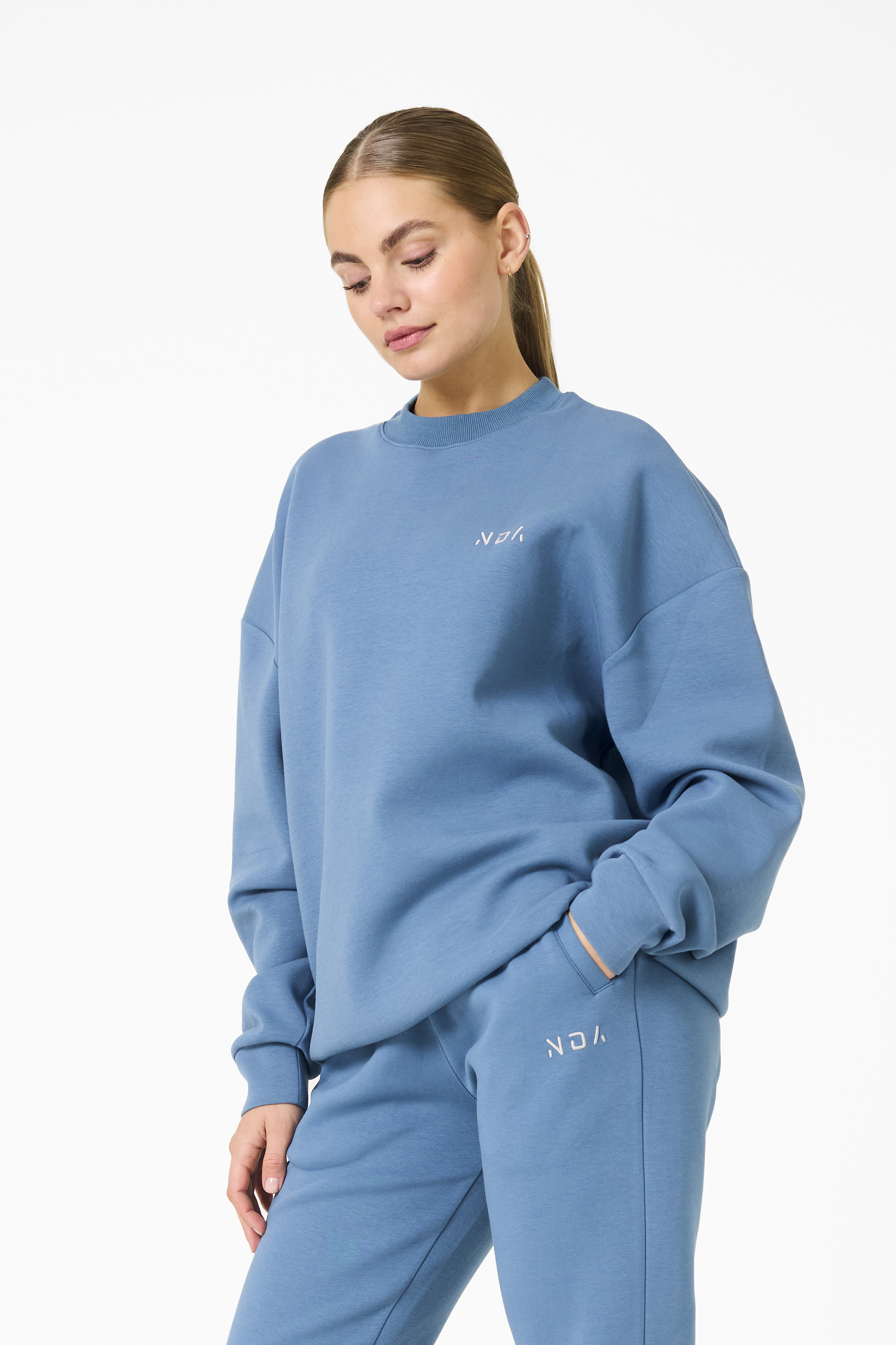 Legacy Oversize Sweater (Blue)