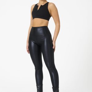 Elevate your fitness wardrobe this winter with our Lux Refined Legging (Black), the ultimate fusion of fitness and fashion. Designed for versatility, these leggings are perfect for workouts or styling from day to night. Featuring a chic leather crackled exterior paired with high-compression material, they offer both functionality and sophistication. Team them with the Elements Sports bra for a coordinated look and an extra boost of motivation. Available in regular and 7/8 lengths, they’re tailored to fit your lifestyle.