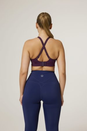 Elevate your workout essentials with the Elements Sports Bra (Plum), where style meets performance. Designed as part of our Elements Collection, this sports bra offers unparalleled support and style for every move.