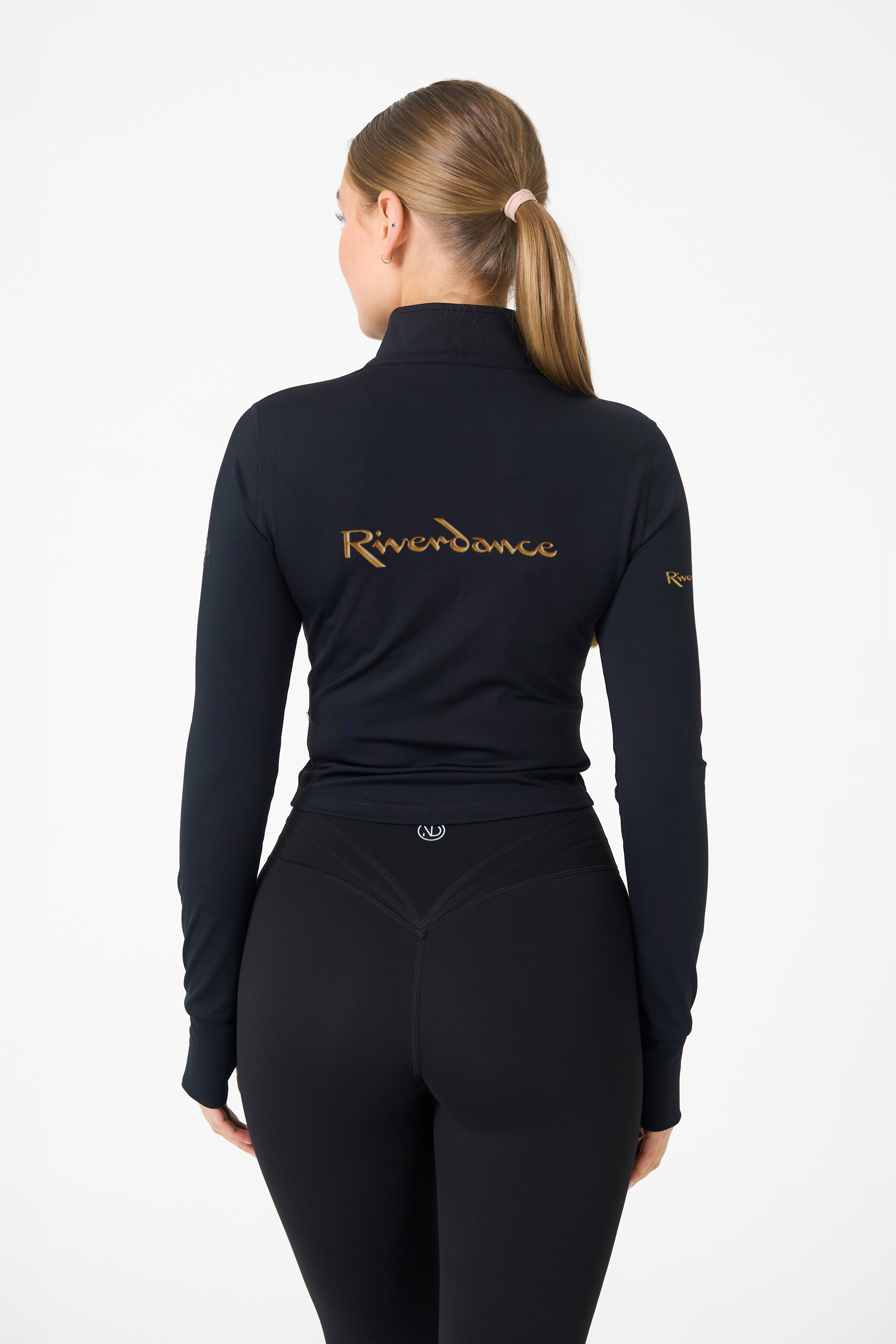 Riverdance Tapered Zip Jacket (Black)