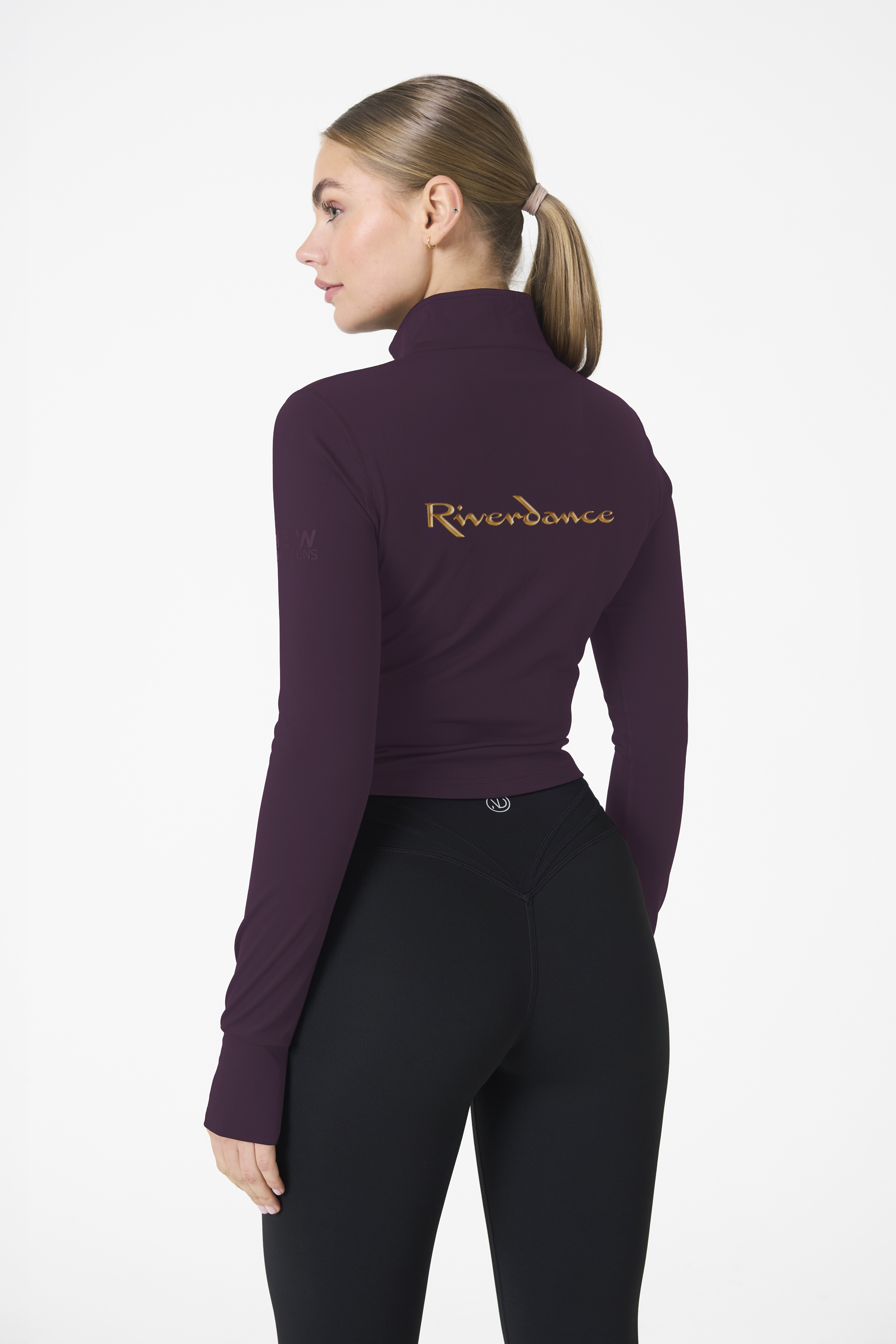 Riverdance Tapered Zip Jacket (Plum)