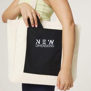 Effortlessly minimal with a bold touch, the Canva Tote Bag (Cream) is your perfect everyday carry-all. Crafted from durable canvas in a soft cream tone, this tote is both functional and versatile. The standout feature? A contrasting black front pocket adorned with our signature logo, adding a pop of style and easy-access storage. Spacious enough for your daily essentials — from gym gear to groceries — and sturdy enough to keep up with your lifestyle.