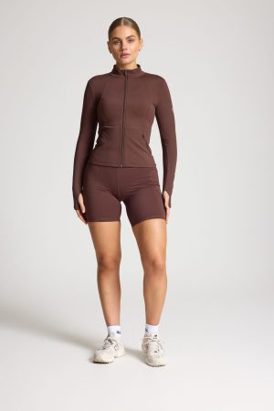 Compression 7 Inch Shorts (Cocoa)